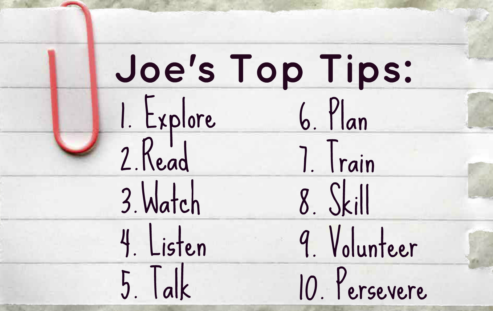 Toops Tips Polly Digs… Top Tips | DigVentures
