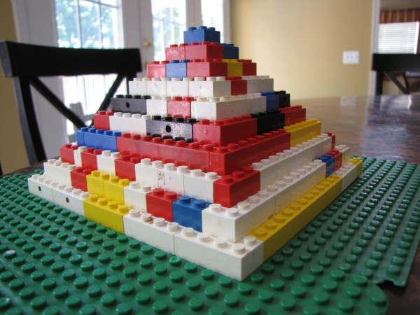 Pyramid simple LEGO