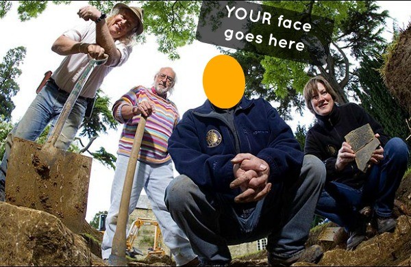 Time Team Your Face Goes Here