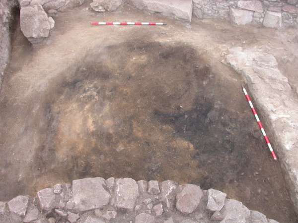 paving and burnt level