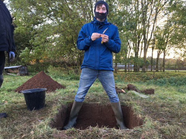 OBC Oldbury Camp Test Pit George Beard