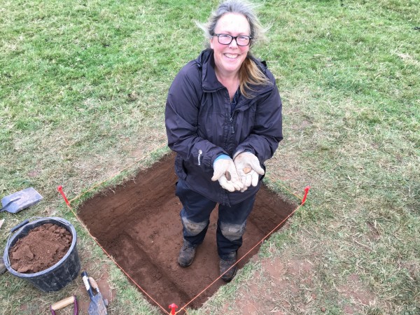 OBC Oldbury Camp Janet Test Pit
