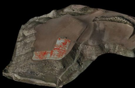Caraca Roman city scan