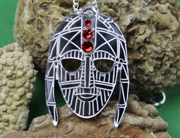 Helmet Necklace