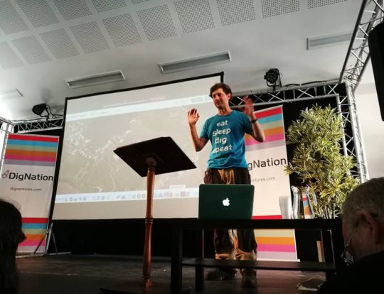 Chris Casswell speaking at DigNation