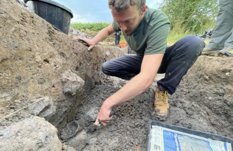 Excavating at Soulton Hall