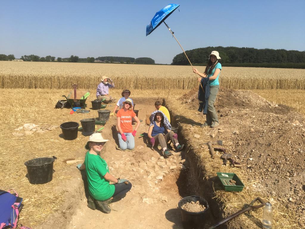 Trench 7 at Elmswell Farm