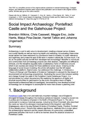 Internet Archaeology