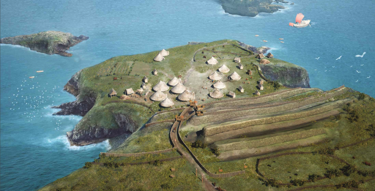 Cifa Bc What did Caerfai look like in 50 BC? | DigVentures